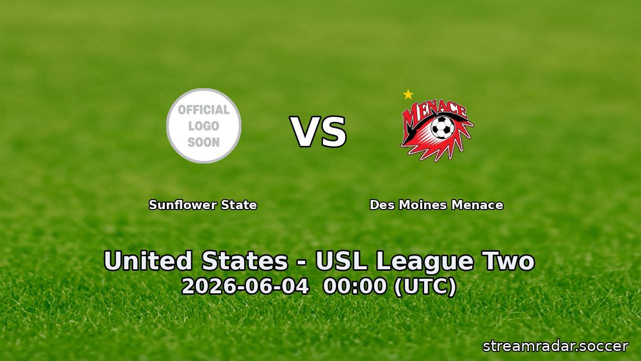 Sunflower State vs Des Moines Menace