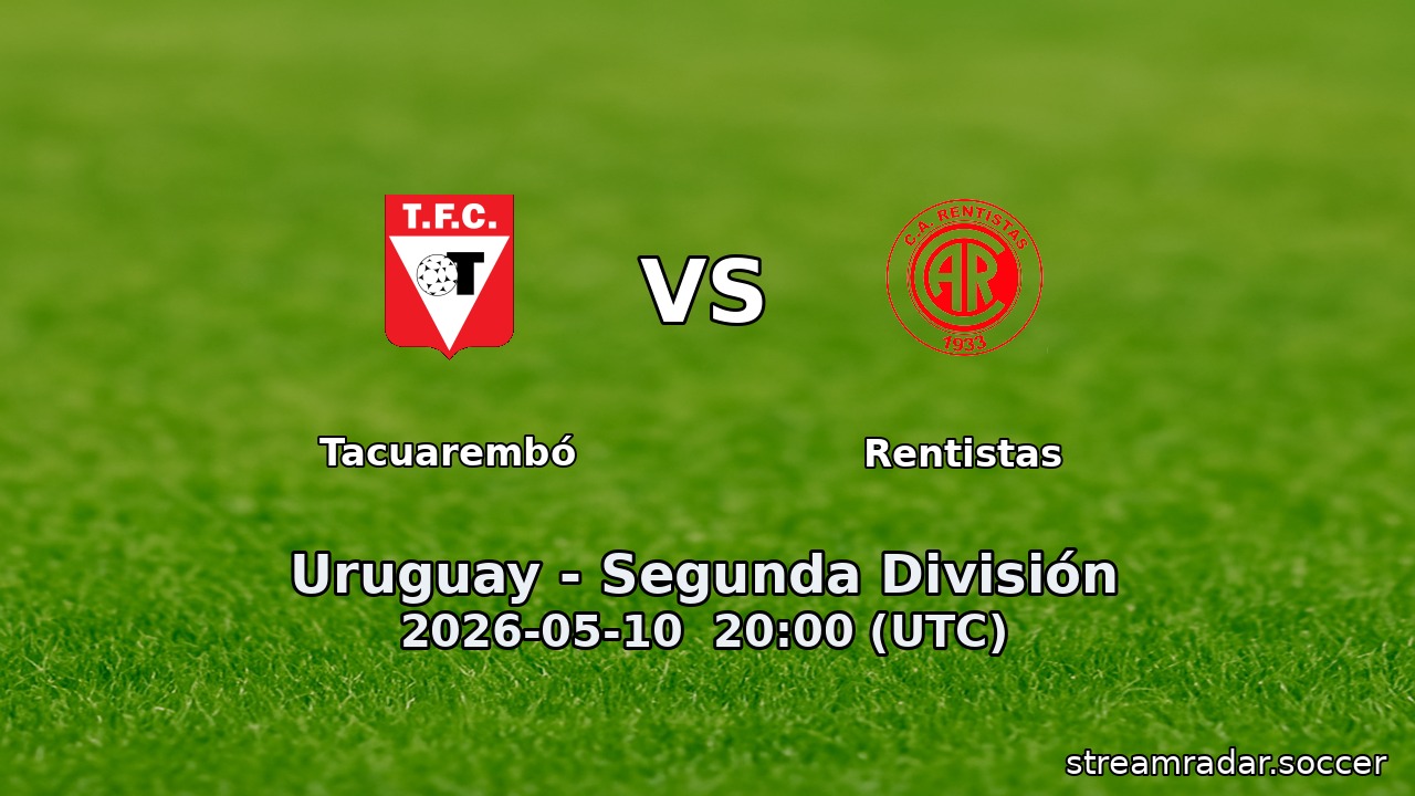 Tacuarembó vs Rentistas