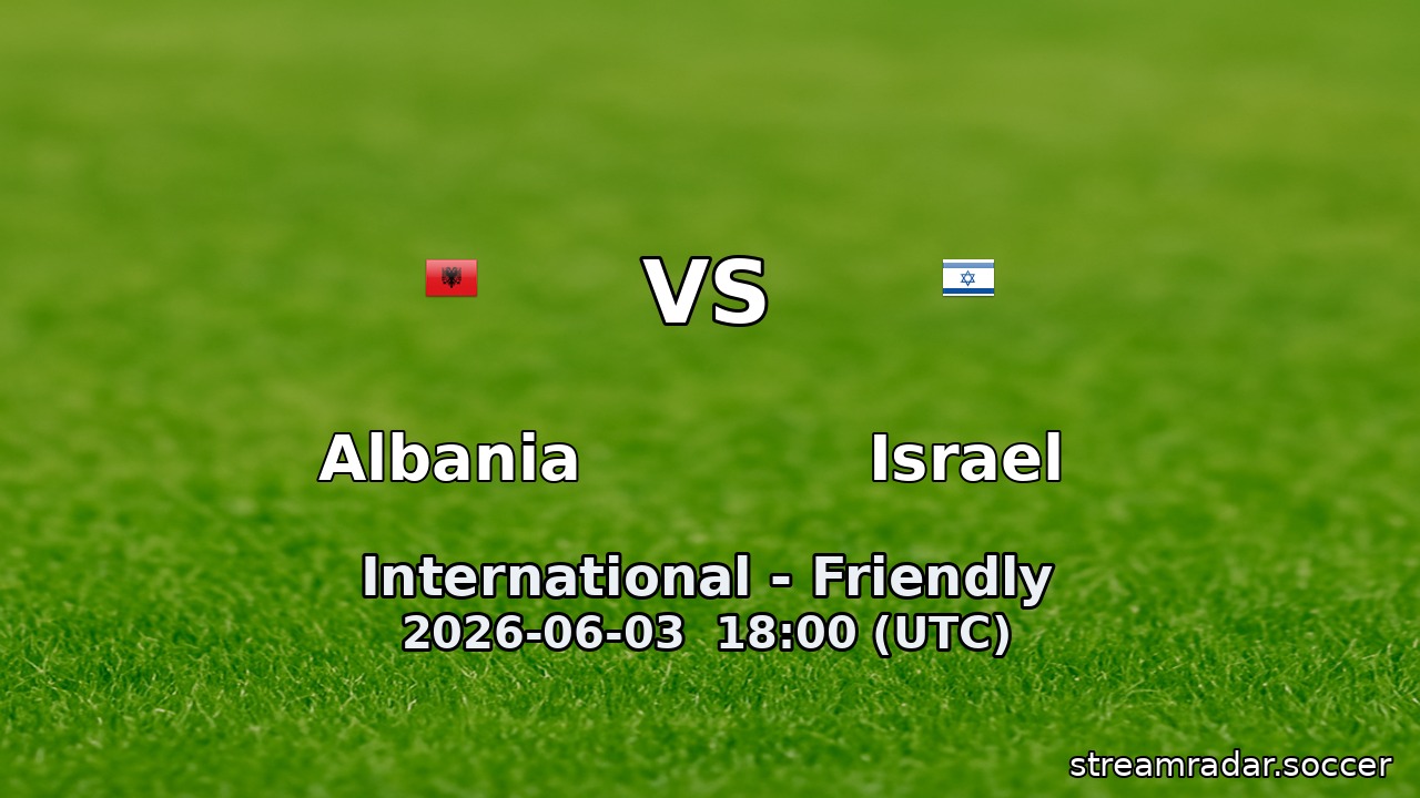Albania vs Israel