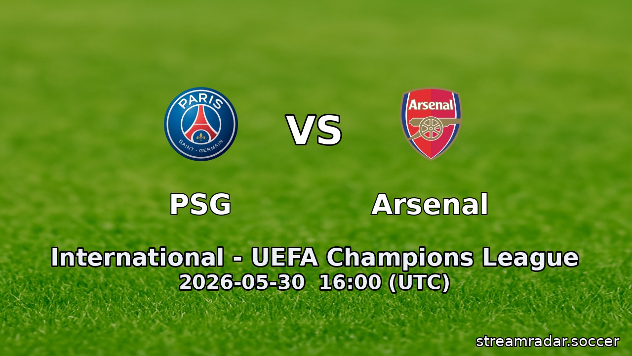 PSG vs Arsenal