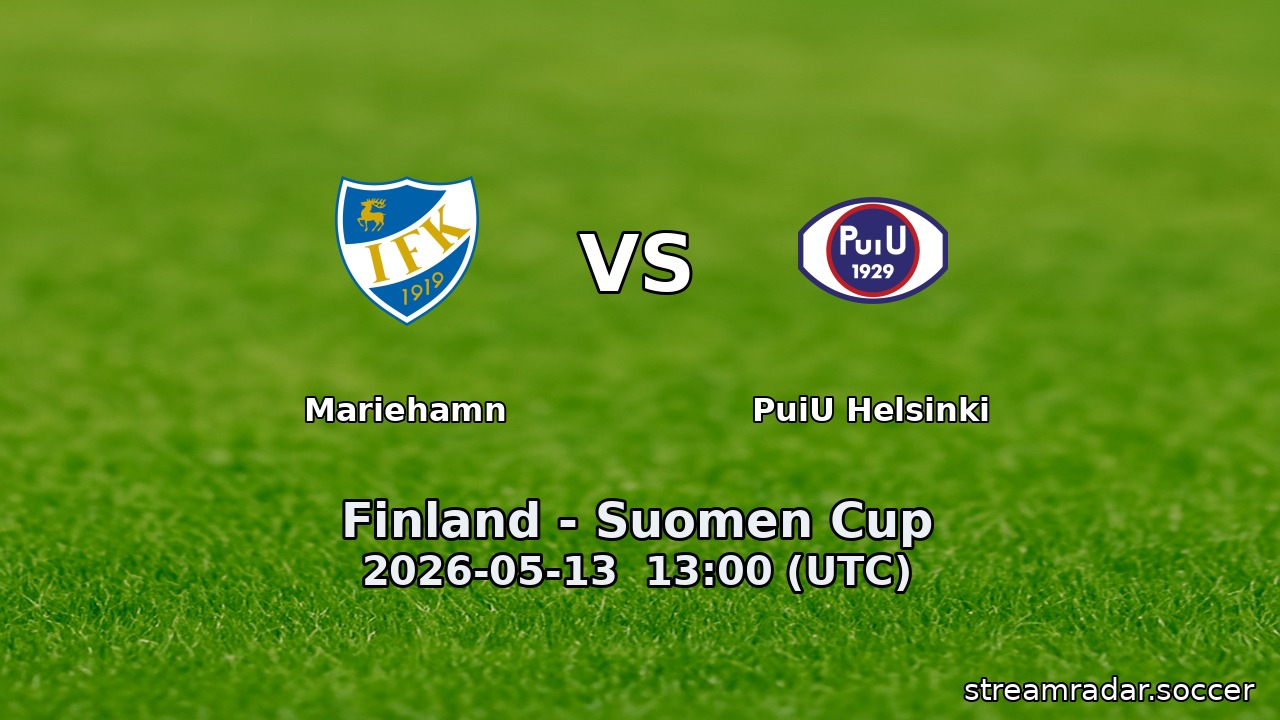 Mariehamn vs PuiU Helsinki
