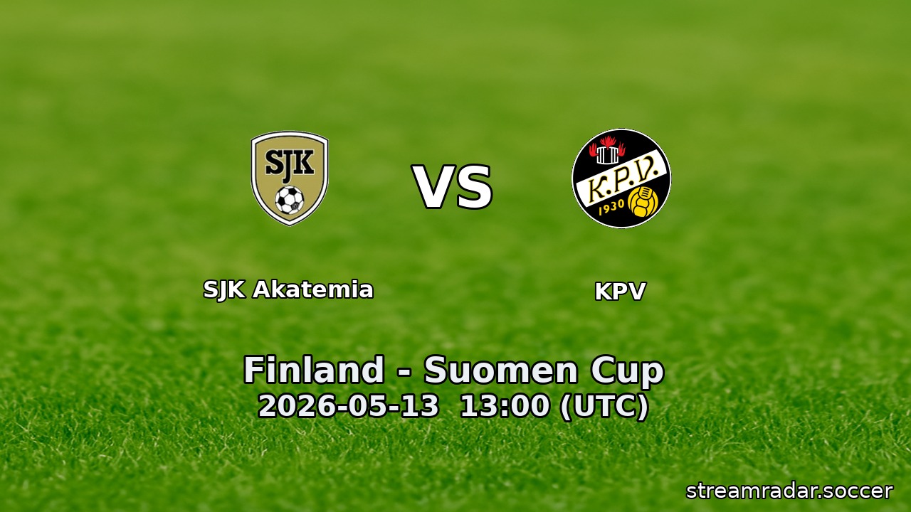 SJK Akatemia vs KPV