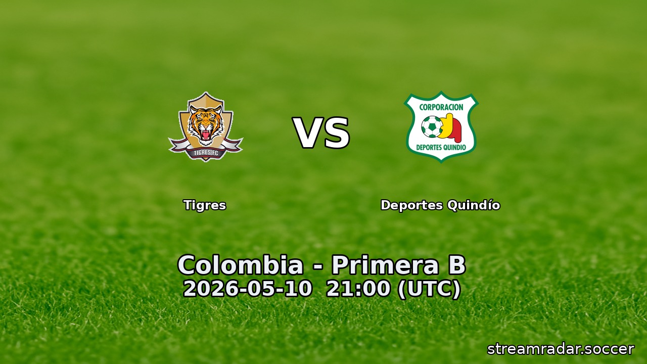 Tigres vs Deportes Quindío