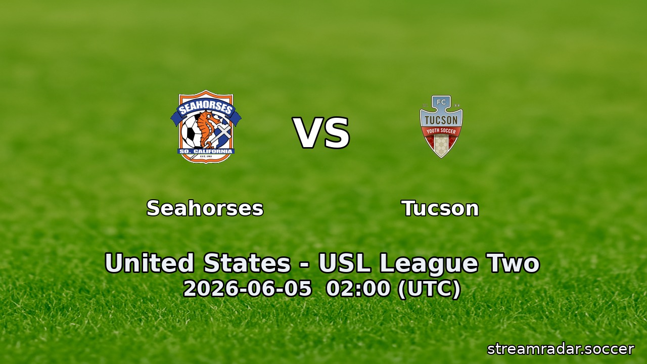 Seahorses vs Tucson