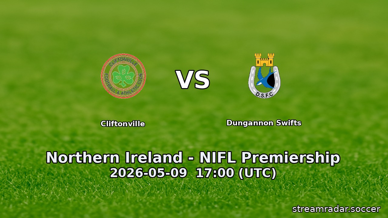 Cliftonville vs Dungannon Swifts
