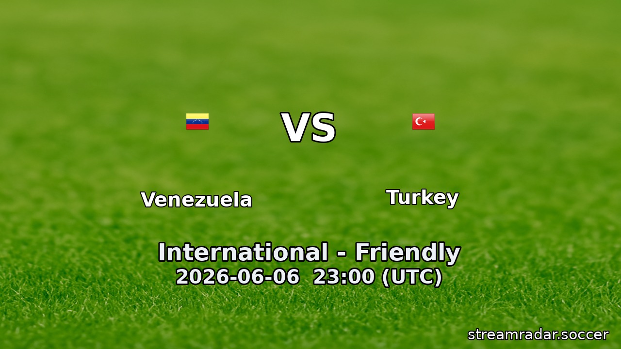 Venezuela vs Turkey