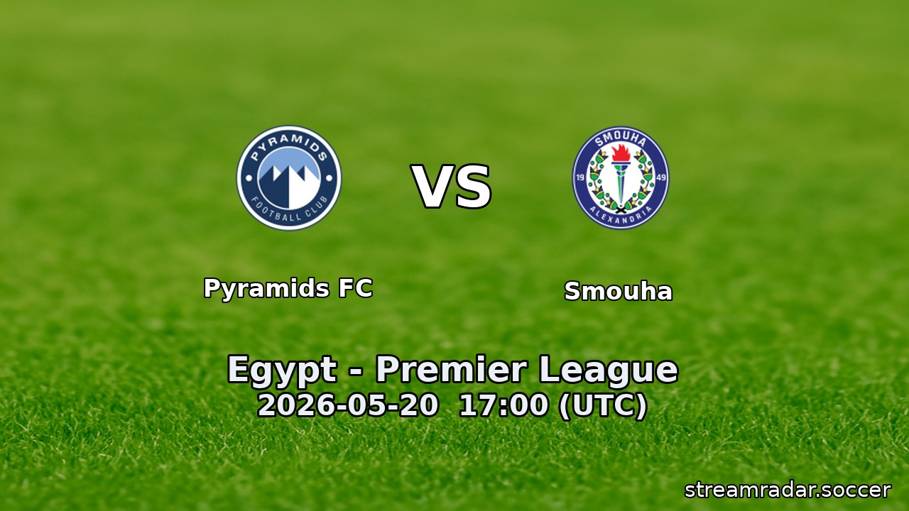 Pyramids FC vs Smouha