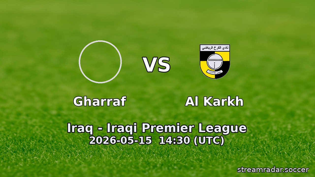 Gharraf vs Al Karkh