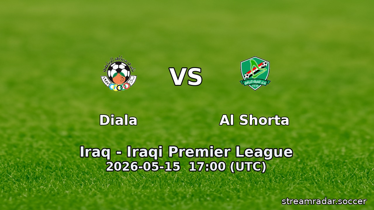 Diala vs Al Shorta