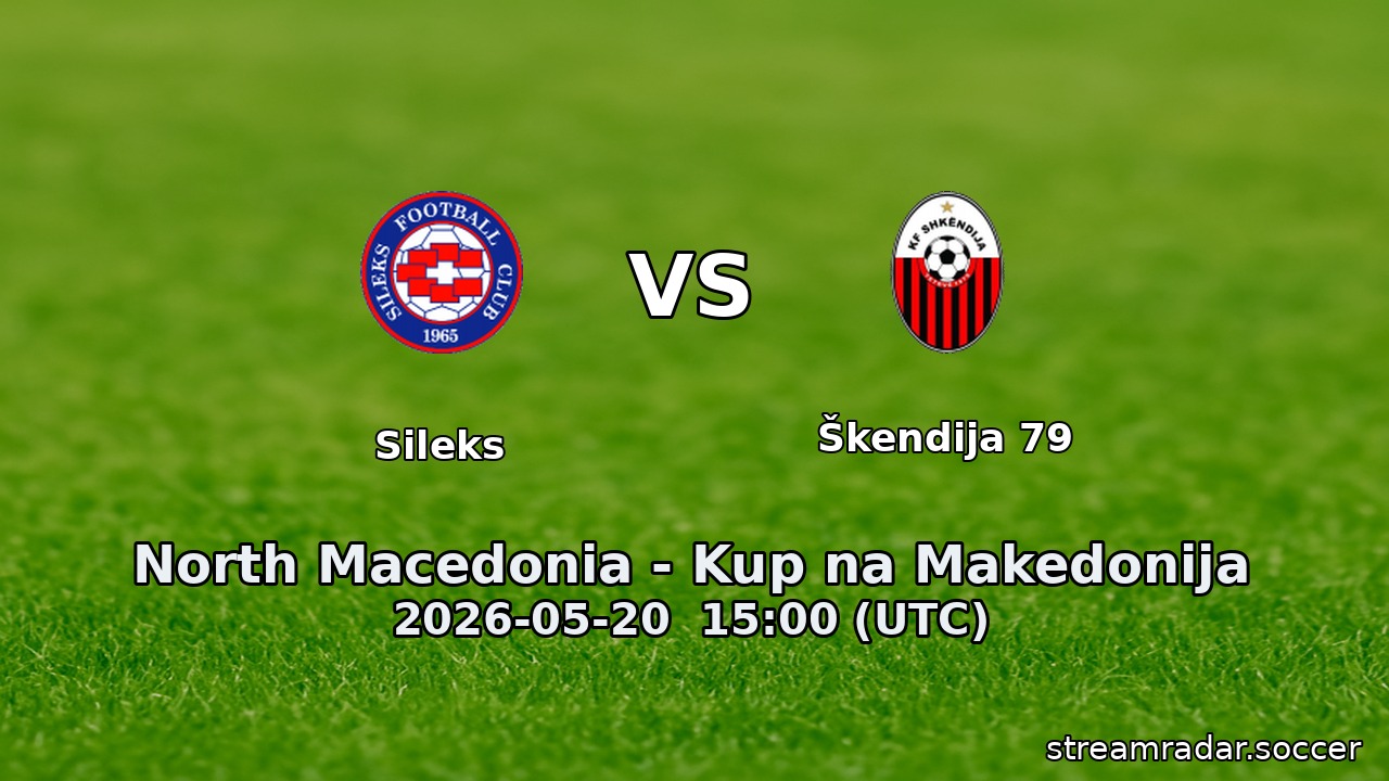 Sileks vs Škendija 79