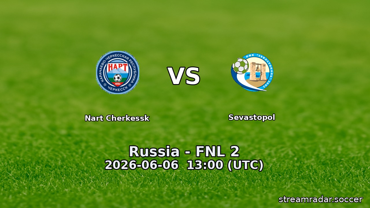 Nart Cherkessk vs Sevastopol