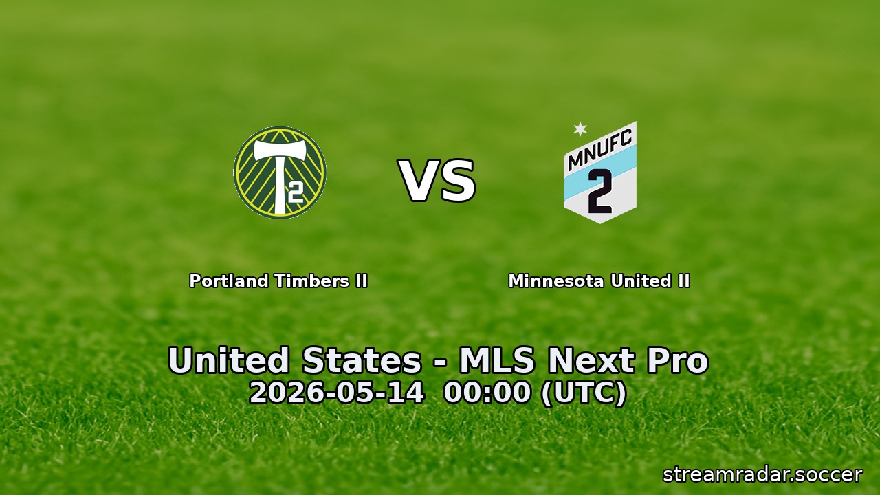 Portland Timbers II vs Minnesota United II