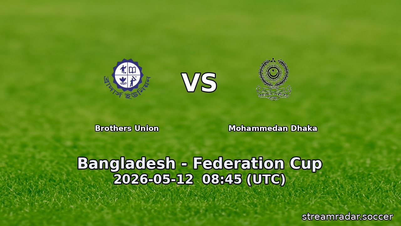 Brothers Union vs Mohammedan Dhaka