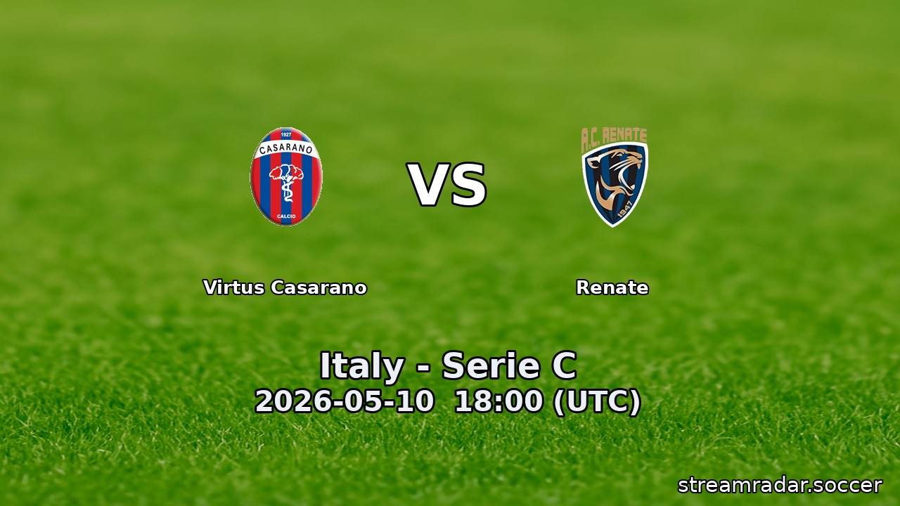Virtus Casarano vs Renate