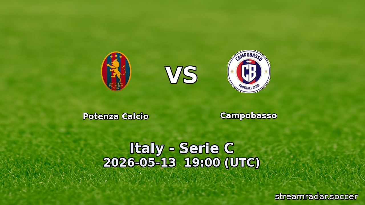 Potenza Calcio vs Campobasso