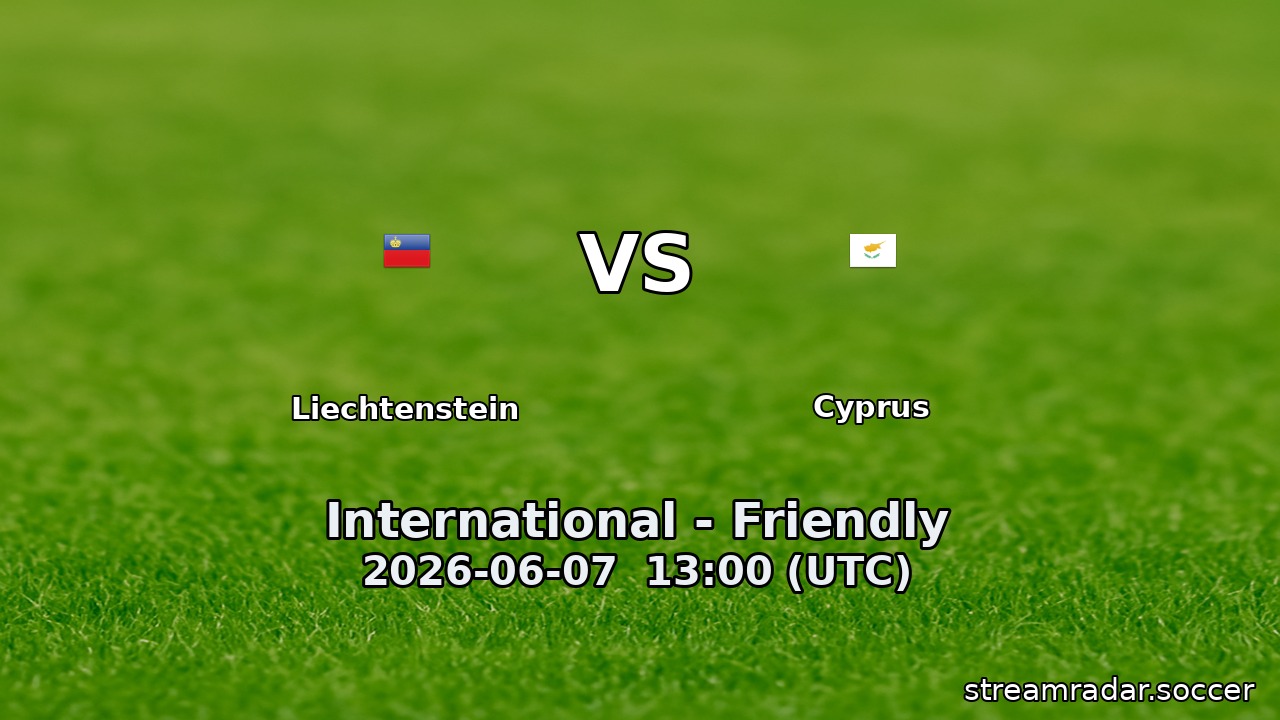 Liechtenstein vs Cyprus