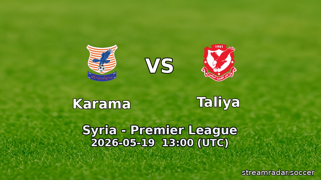 Karama vs Taliya