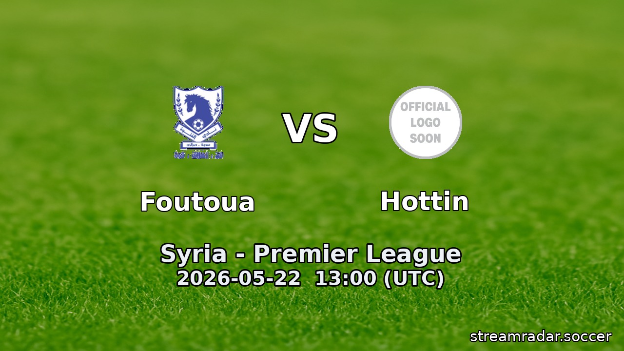 Foutoua vs Hottin