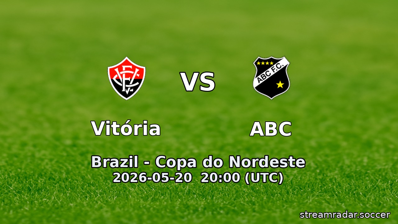 Vitória vs ABC