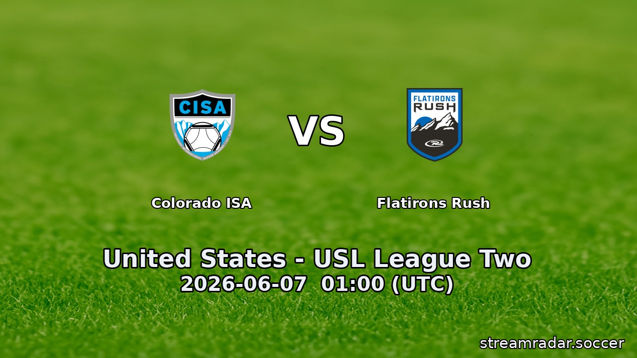 Colorado ISA vs Flatirons Rush