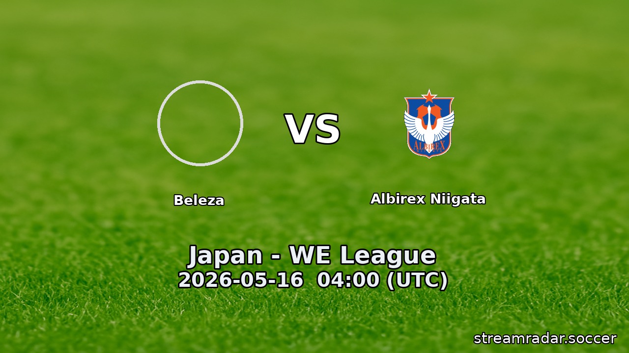 Beleza vs Albirex Niigata
