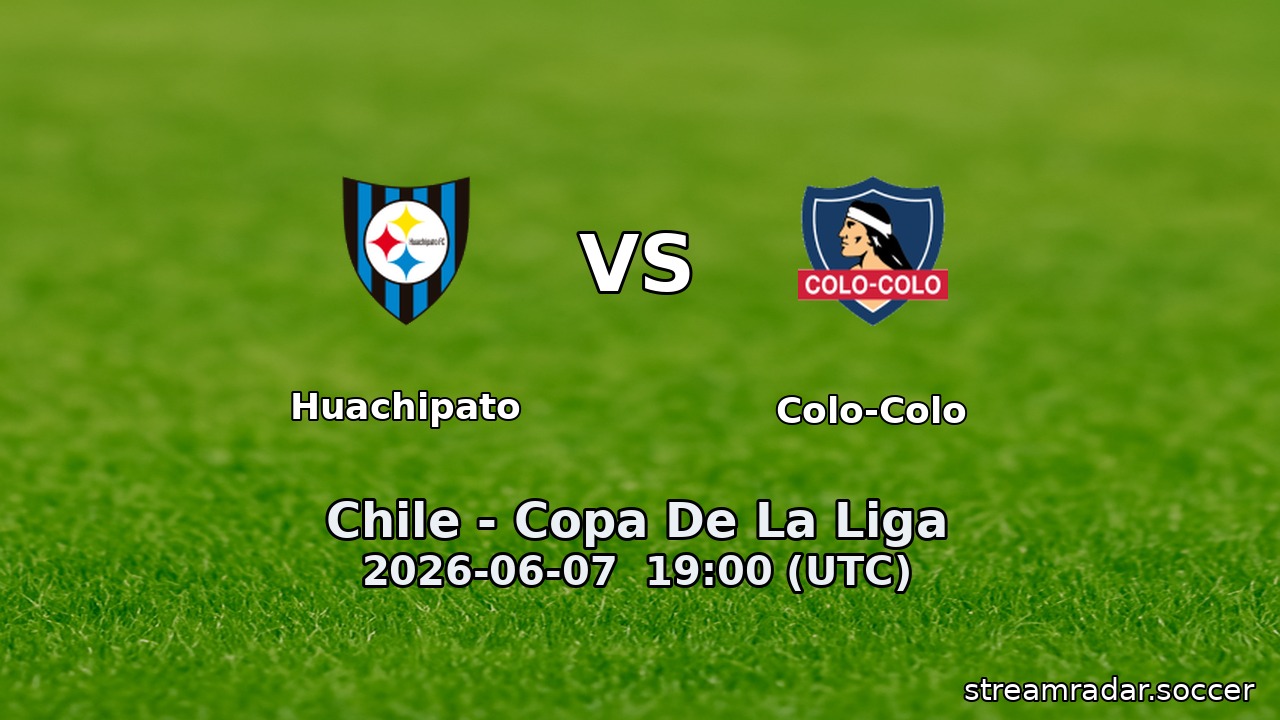 Huachipato vs Colo-Colo