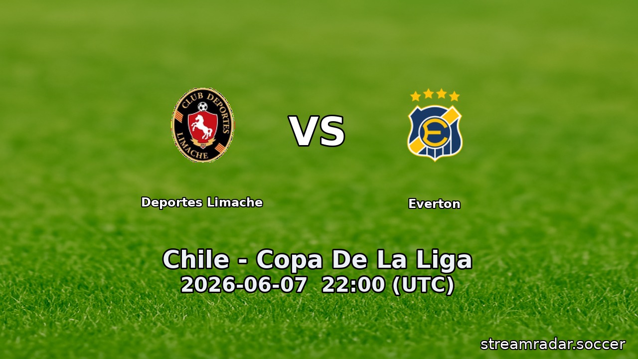 Deportes Limache vs Everton