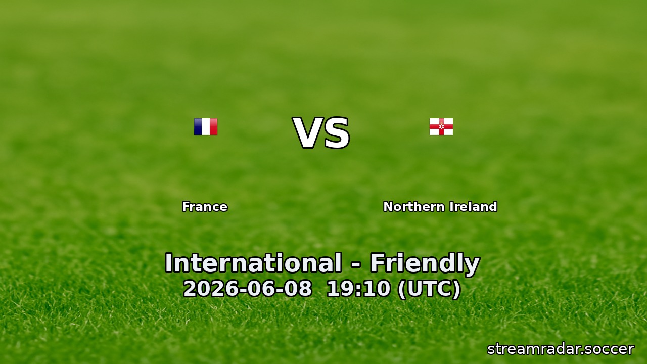 France vs Northern Ireland
