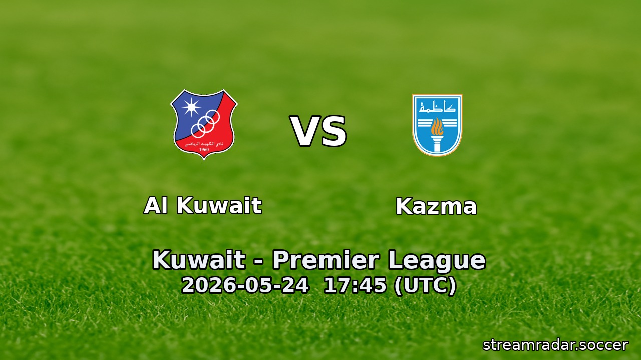 Al Kuwait vs Kazma