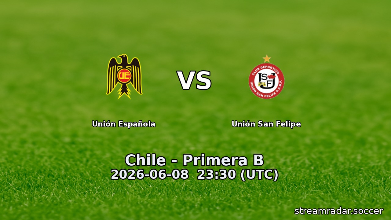Unión Española vs Unión San Felipe