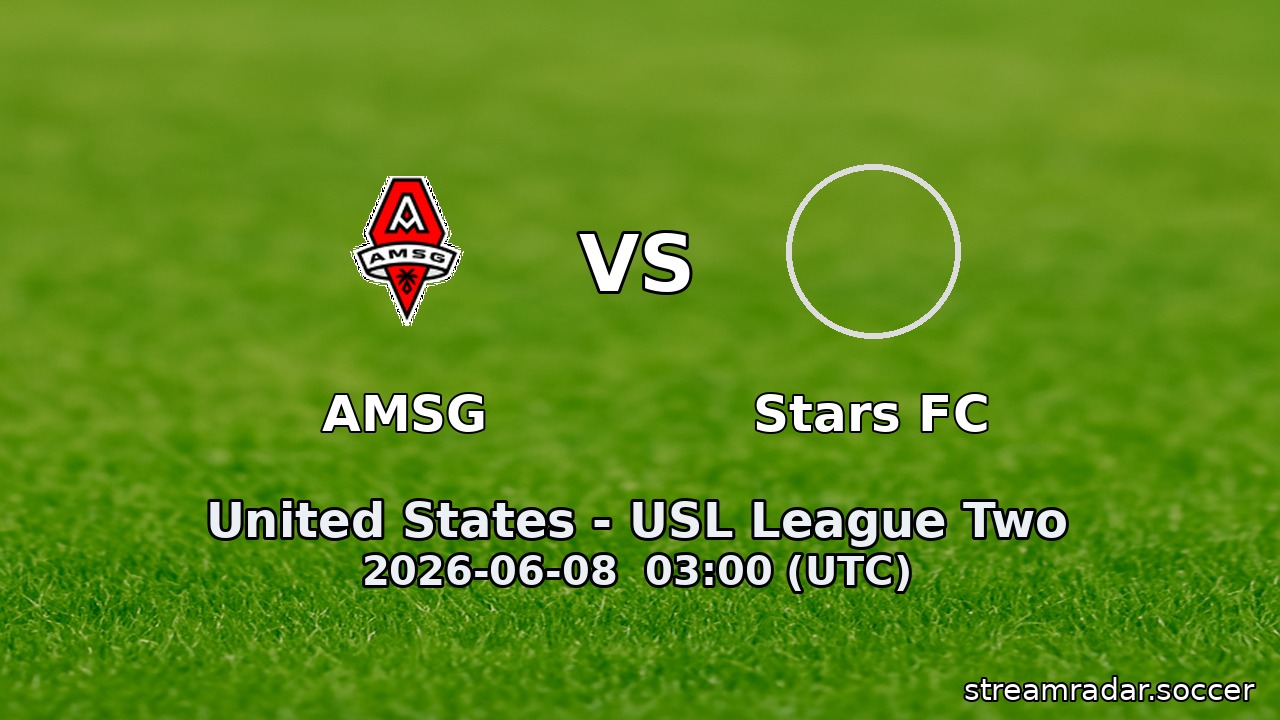 AMSG vs Stars FC