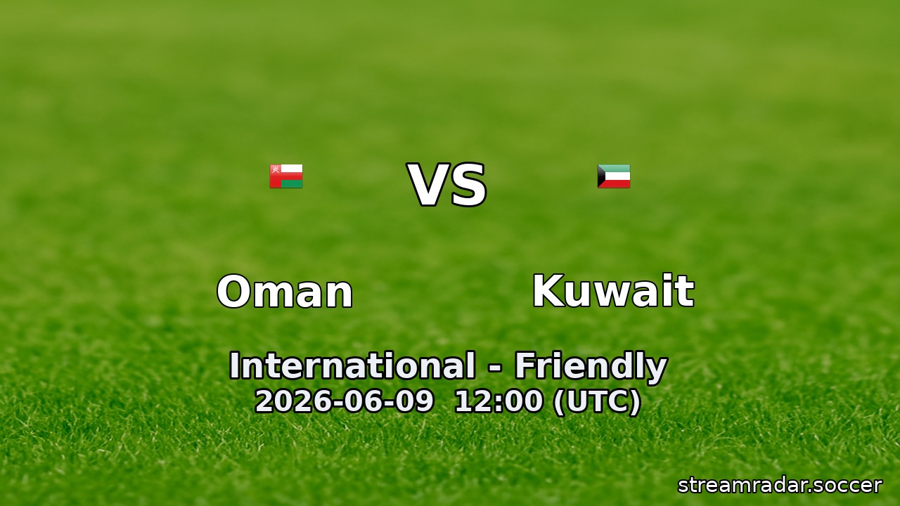 Oman vs Kuwait