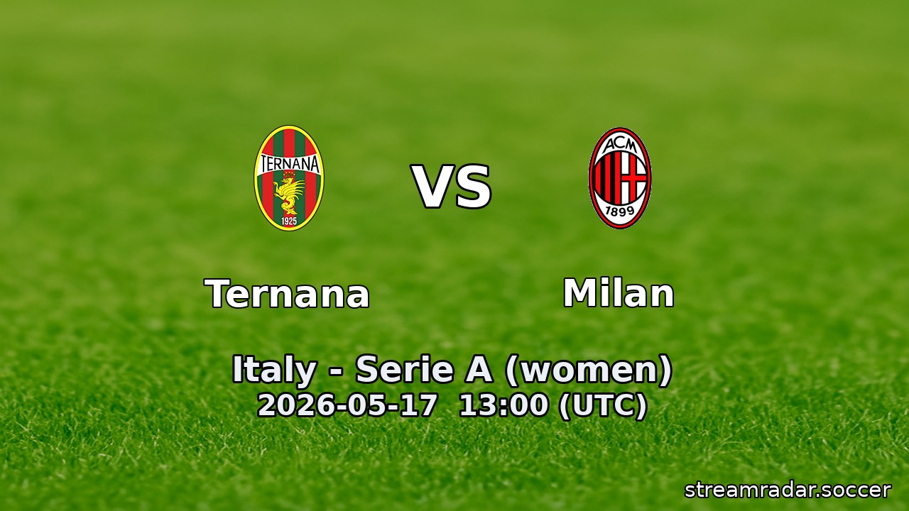 Ternana vs Milan