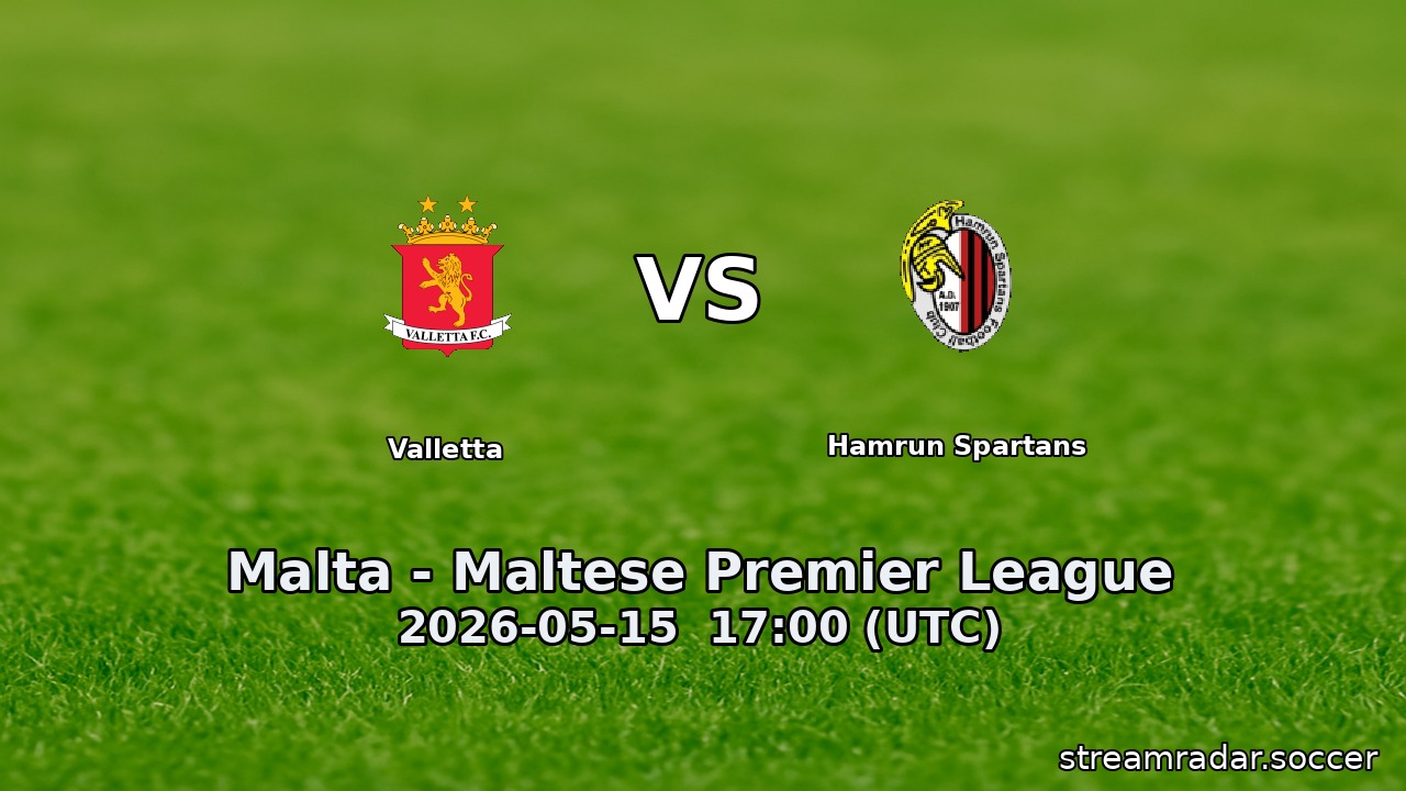 Valletta vs Hamrun Spartans