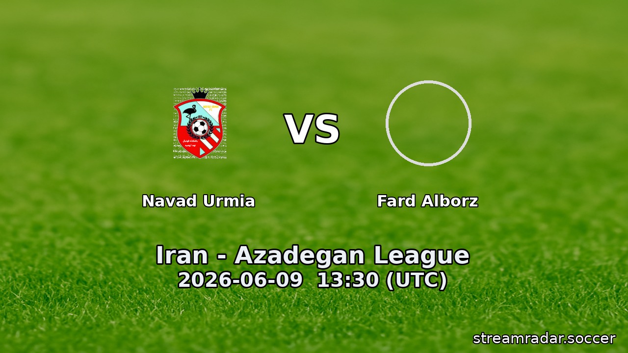 Navad Urmia vs Fard Alborz