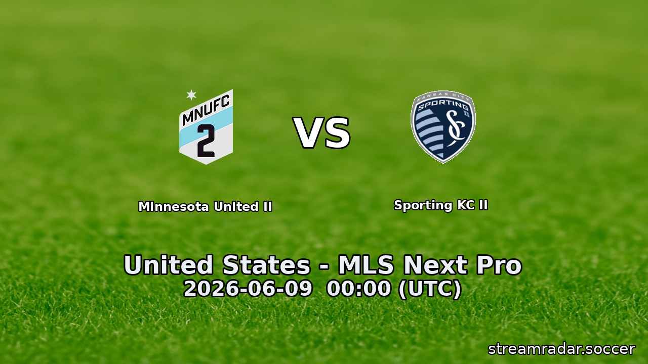 Minnesota United II vs Sporting KC II