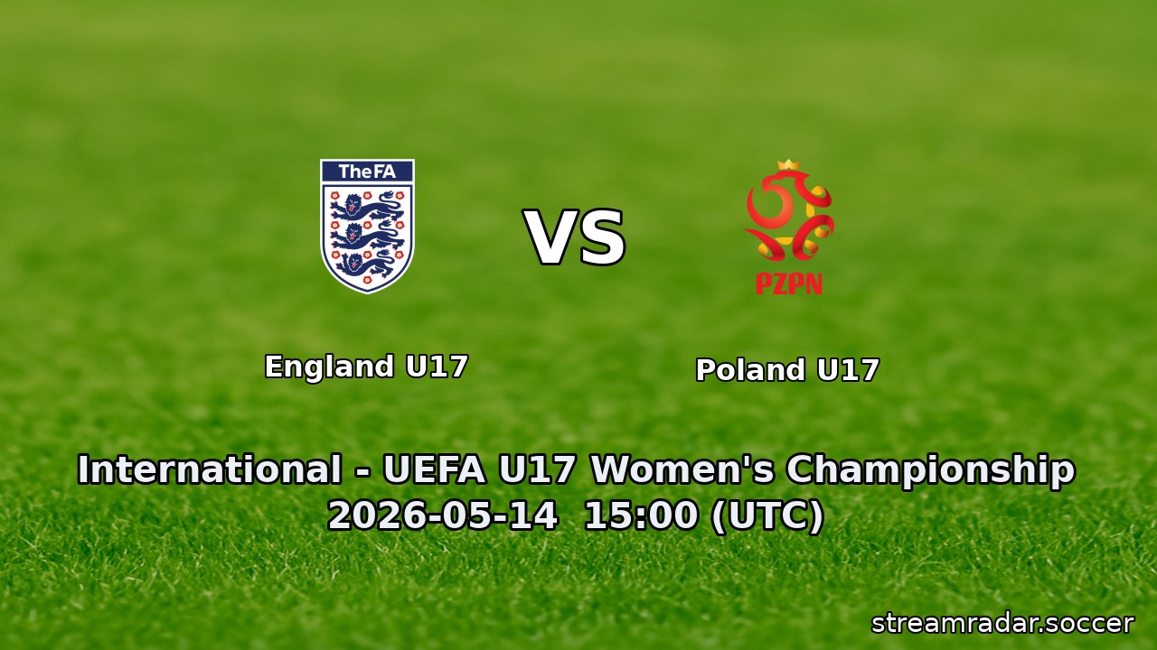 England U17 vs Poland U17