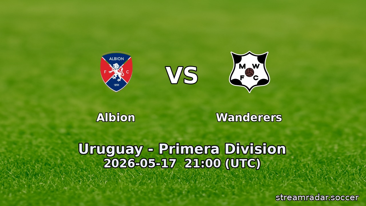 Albion vs Wanderers