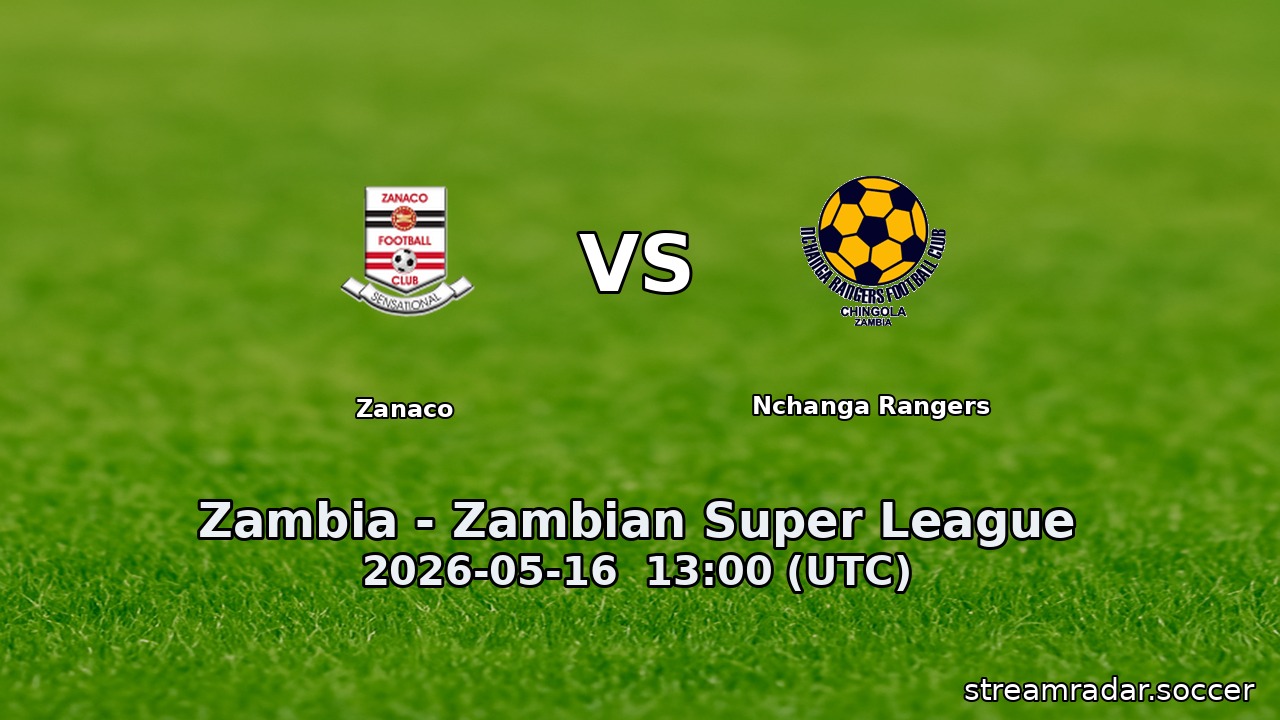 Zanaco vs Nchanga Rangers