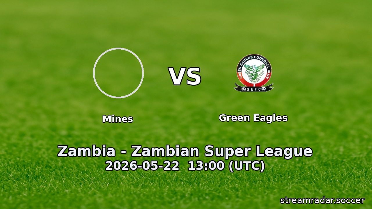 Mines vs Green Eagles