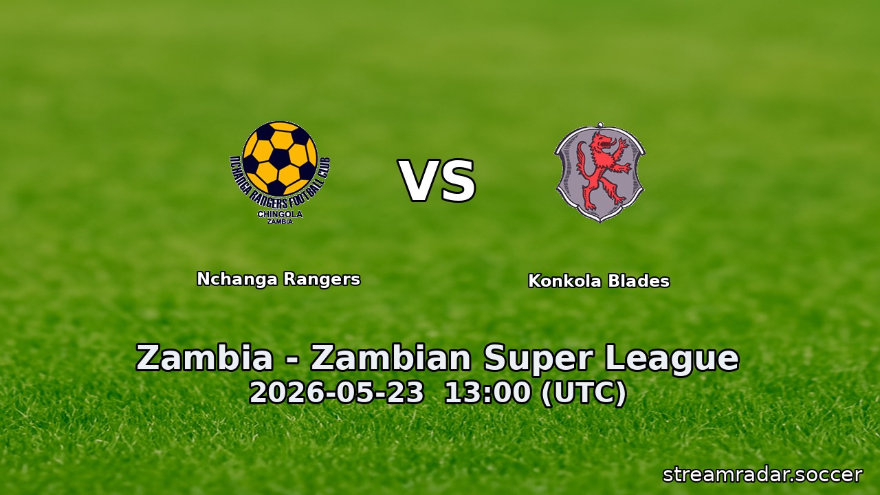 Nchanga Rangers vs Konkola Blades