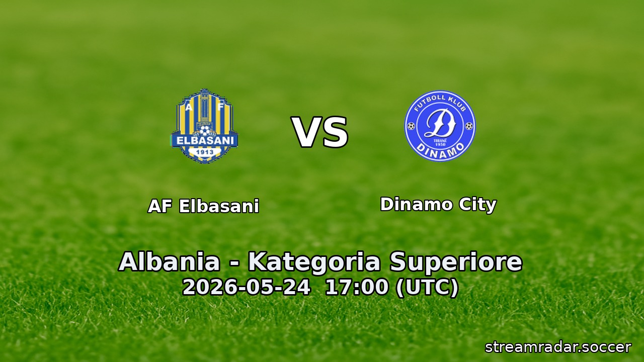 AF Elbasani vs Dinamo City