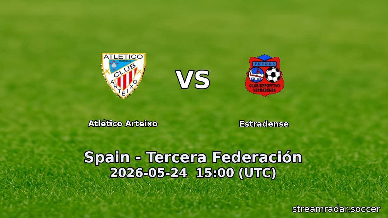 Atlético Arteixo vs Estradense
