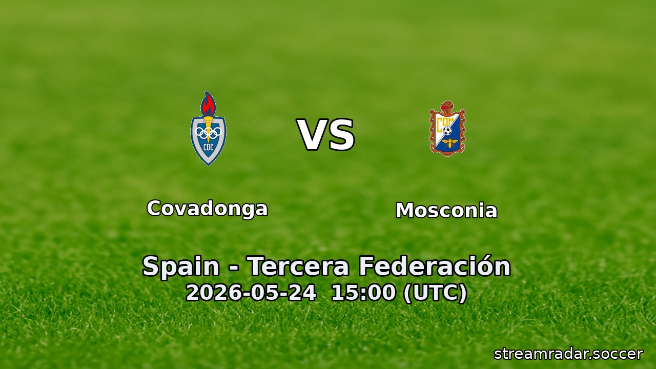 Covadonga vs Mosconia