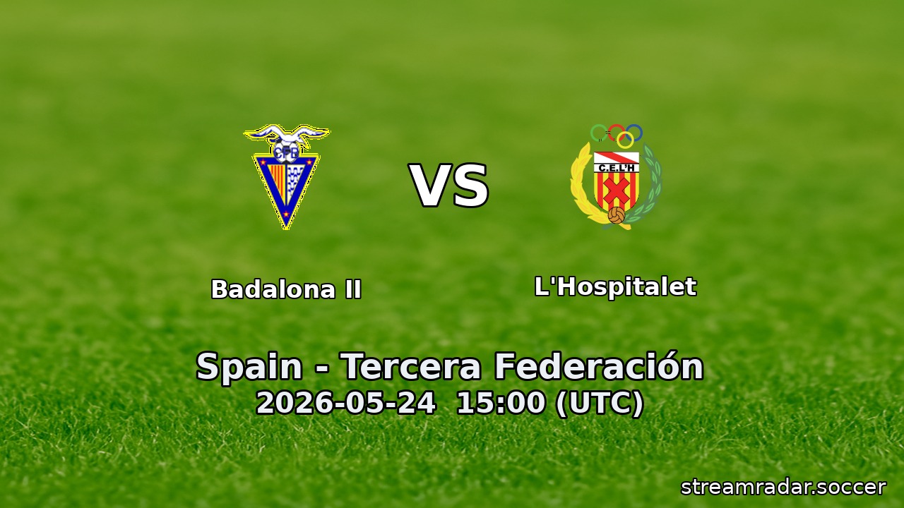Badalona II vs L'Hospitalet