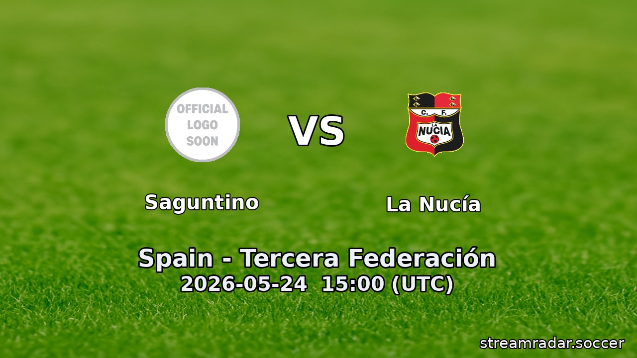 Saguntino vs La Nucía