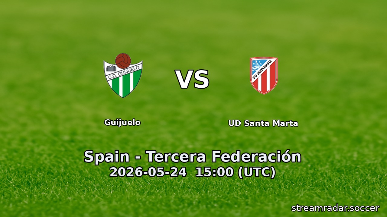 Guijuelo vs UD Santa Marta