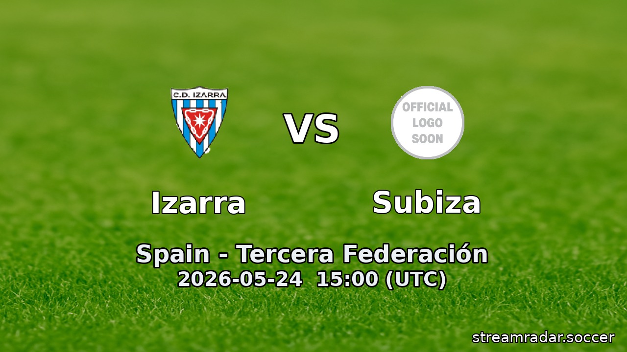 Izarra vs Subiza