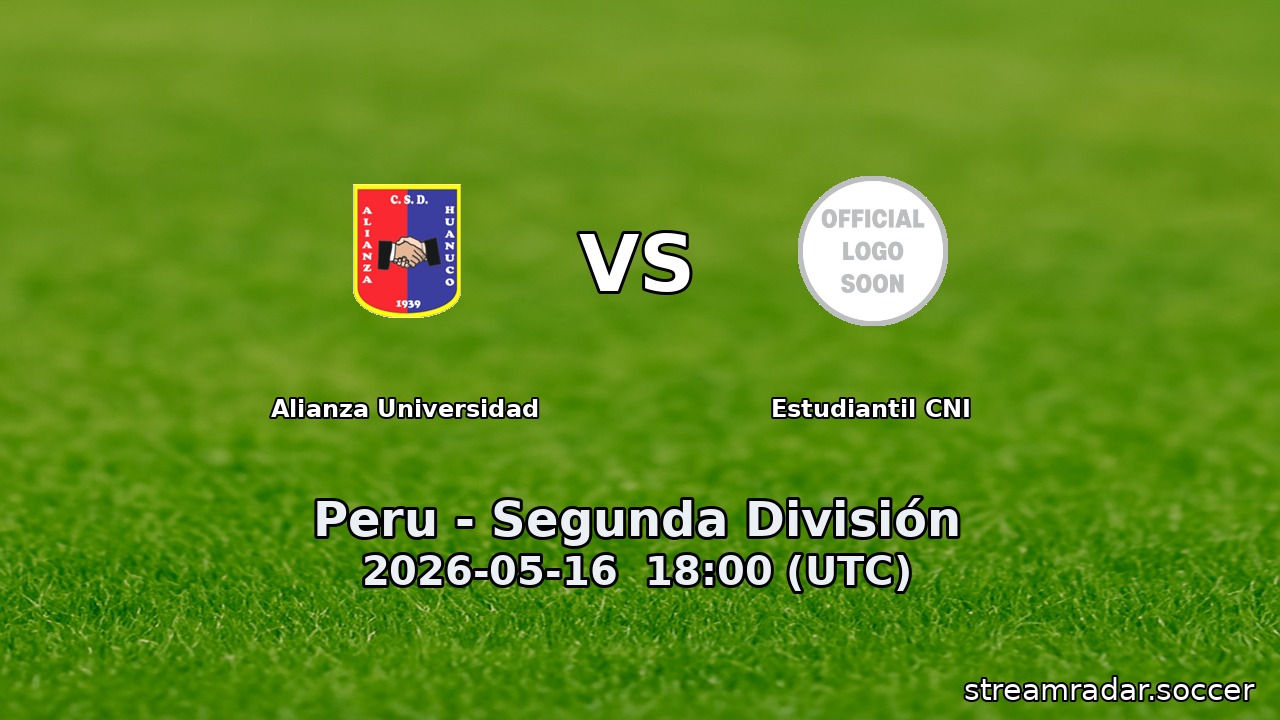 Alianza Universidad vs Estudiantil CNI