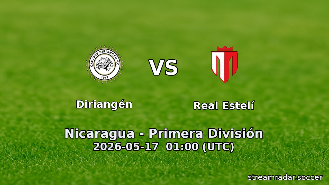 Diriangén vs Real Estelí